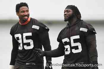 Larry Ogunjobi says Myles Garrett told him about racial slur immediately after