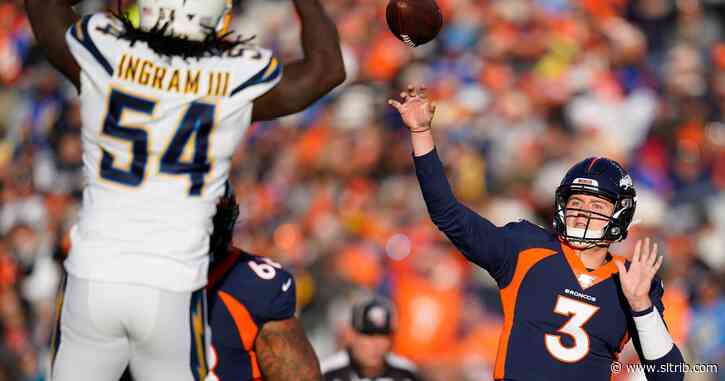 NFL roundup: Broncos edge Chargers 23-20 on last-second FG in rookie QB Drew Lock’s debut