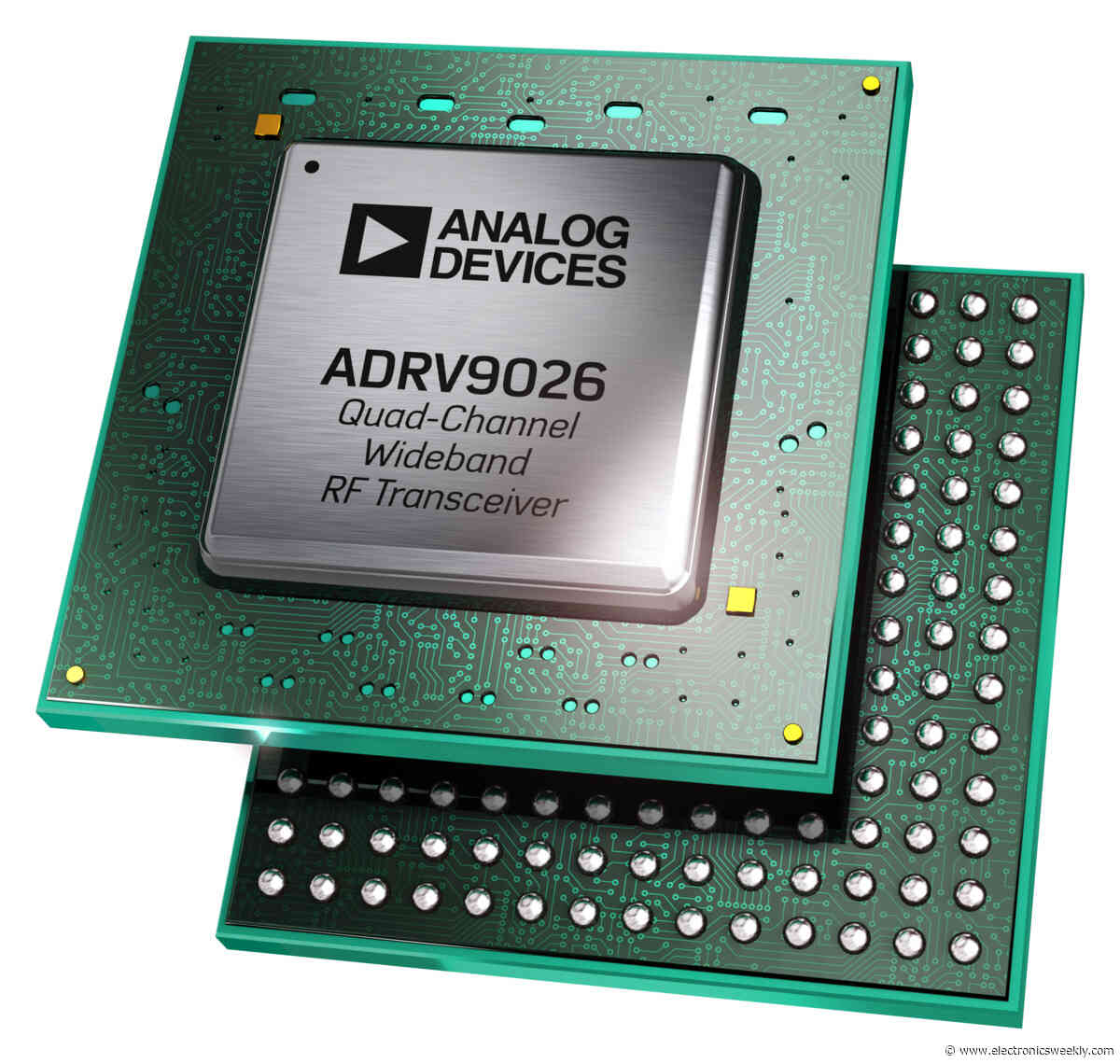 Wideband transceiver for base stations
