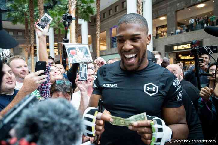 Joshua Claims Klitschko Helped Him Prepare For Rematch With Ruiz