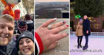 Fairy tale proposal in New York for Consett bride-to-be