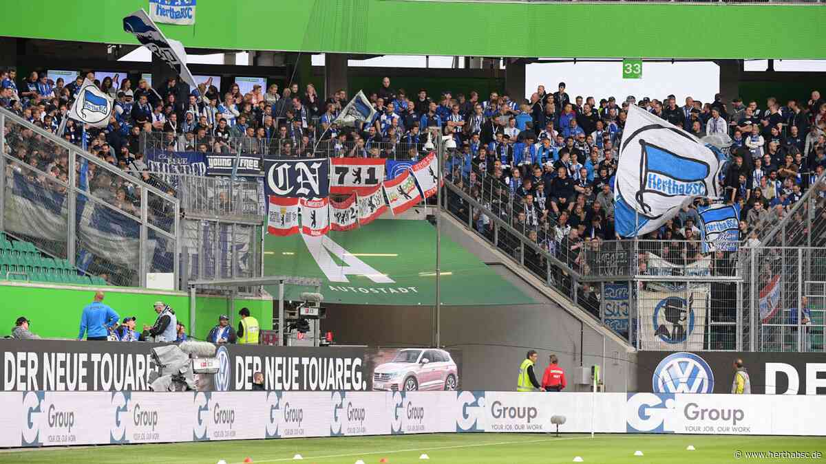 Vorverkaufsstart für das Auswärtsspiel in Wolfsburg!