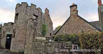 The medieval Welsh townhouse that comes with its own tower in the garden