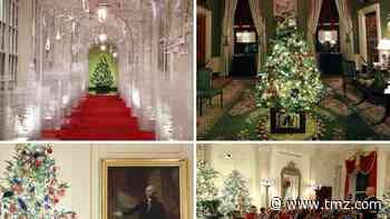White House Christmas Decorations, Melania Unveils Patriotic Theme