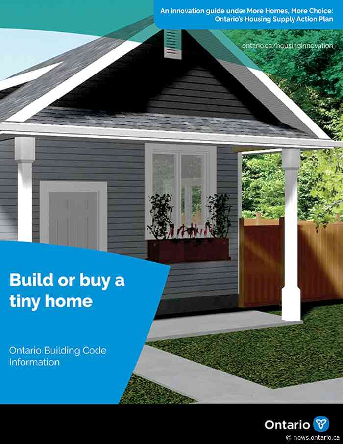 Ontario Encouraging Innovative Housing