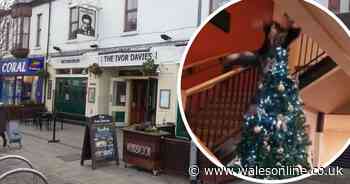 'Drunk idiot' destroys Wetherspoon pub Christmas tree staff spent hours decorating