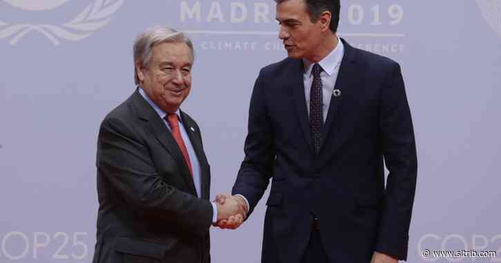 UN chief urges countries not to surrender on climate fight