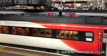 All train lines blocked between Newcastle and York after overhead line is damaged