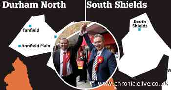 The North East seats which have not changed hands in a general election in living memory