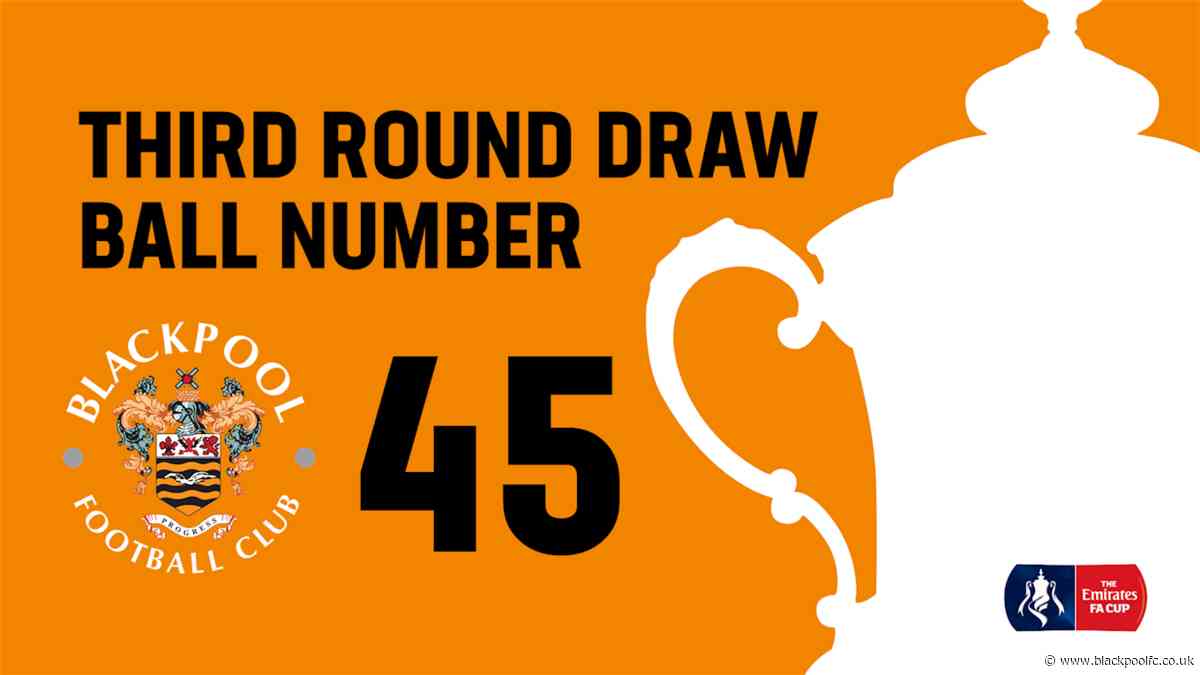 Emirates FA Cup: Third Round Draw Details