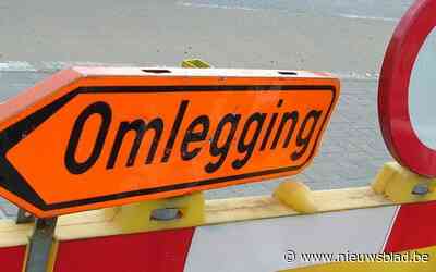 Breuk in de riolering in de Meerweg
