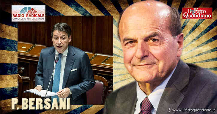 Fondo salva-Stati, Bersani: “Da Conte intervento puntualissimo. Ha dimostrato che da opposizioni sono state sparate stupidaggini e frottole”