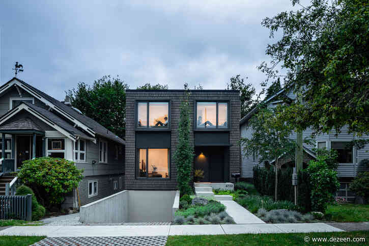 Vancouver home by D'Arcy Jones Architects designed to mesh with neighbouring buildings