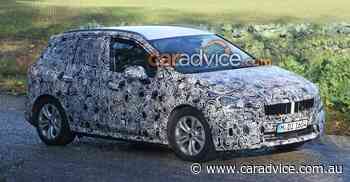 2021 BMW 2 Series Active Tourer interior spied