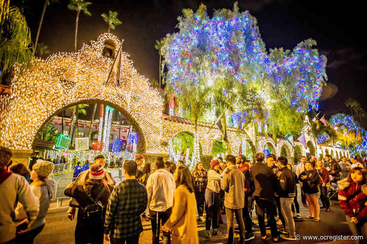 2 horses break from carriage at Festival of Lights in Riverside