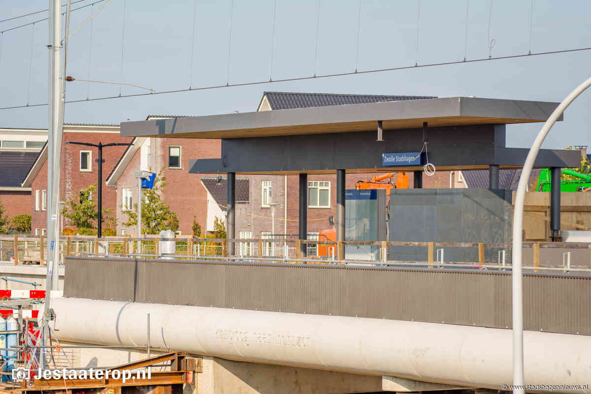 Station Stadshagen vanaf 15 december in gebruik