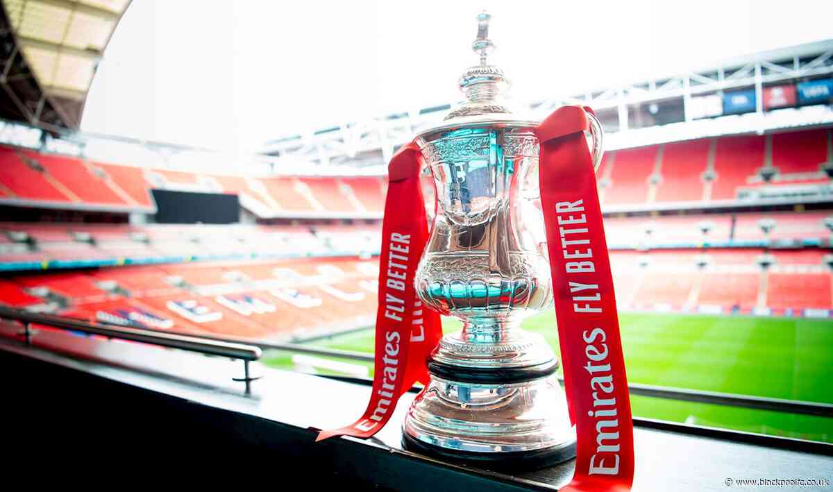 Seasiders To Travel To Reading in Emirates FA Cup