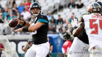 Jags to keep Minshew at QB for Sunday's game