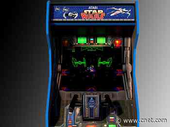 Big Cyber Monday sale on retro arcade cabinets including Star Wars, Pac-Man, Marvel Superheros     - CNET