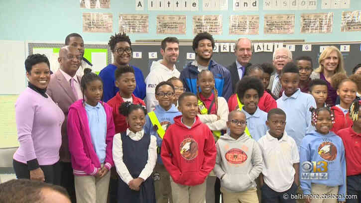 Ravens Donate Heaters, Air Conditioners To Thomas Jefferson Elementary And Middle School