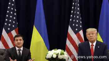 Ukraine president rejects Trump defense for withholding aid