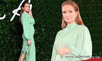 Pregnant Millie Mackintosh attends British Fashion Awards