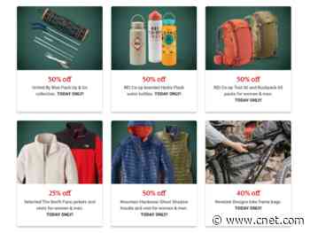 Fight climate change with 50% REI Cyber Monday Sale     - CNET