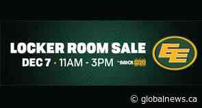 On Location: Edmonton Eskimos 2019 Locker Room Sale