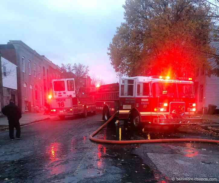 11 Vacant Building Fires Break Out In Southwest Baltimore