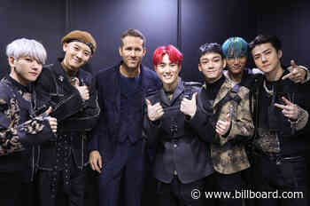 Ryan Reynolds Is 'Serious' About Being in EXO: See the Group Pics