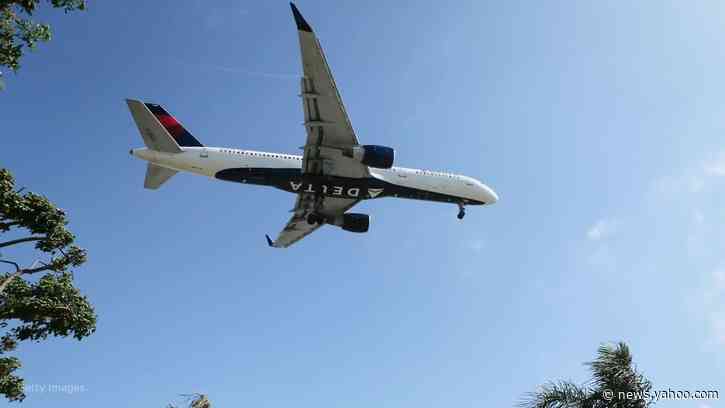 Evacuation slide accidentally falls from plane into Boston backyard