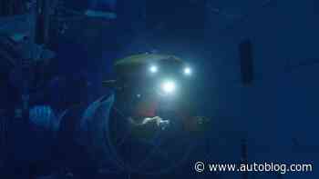 This aquatic robot can transform to sprout arms