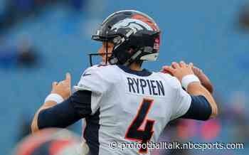 Broncos sign Brett Rypien to practice squad