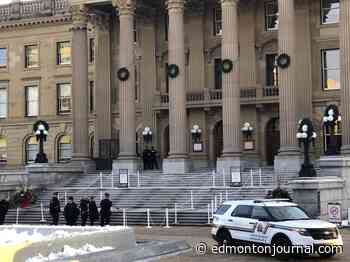 Legislature adjourns after apparent suicide on front steps