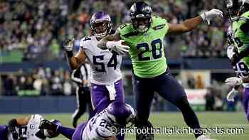 Seahawks surge into second half lead against Vikings