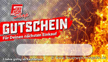 Gutscheine für Feuerwehr-Magazin-Shop erhältlich
