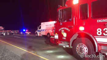 CHP: Suspected drunk driver caused 4-vehicle crash that injured 10 in Fresno County
