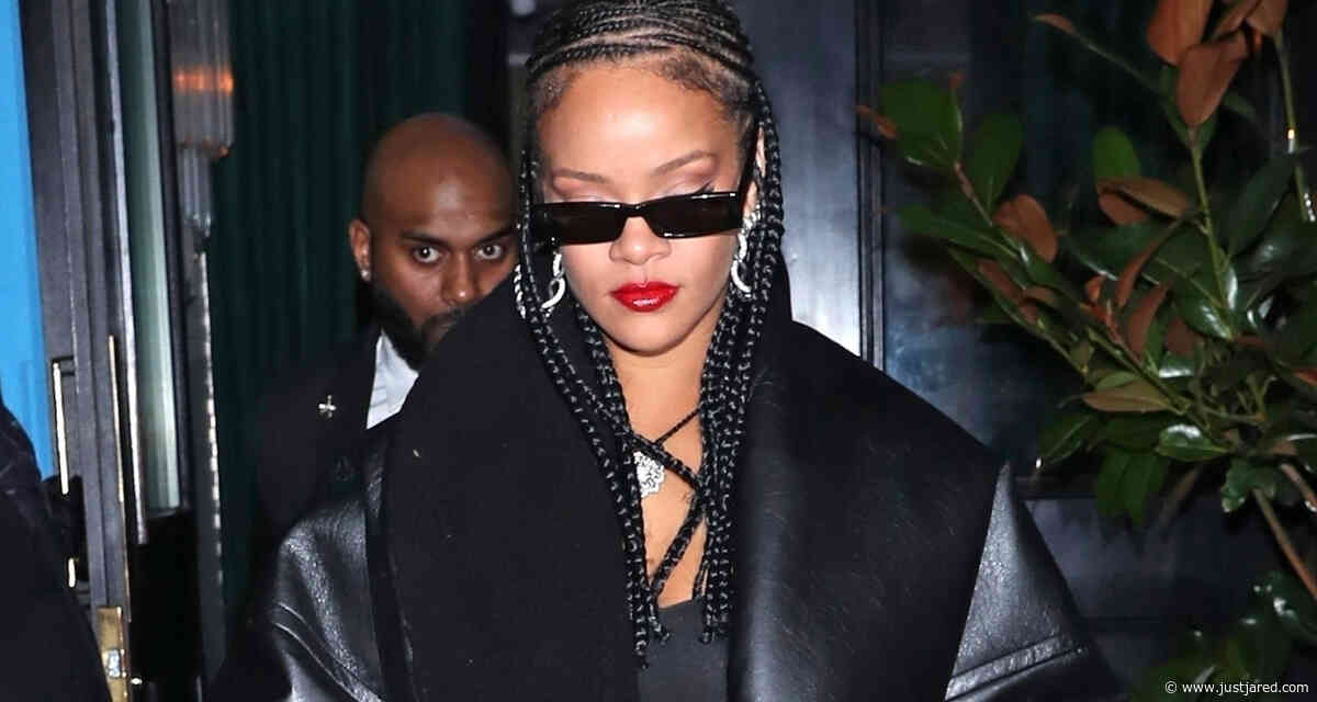 Rihanna Changes Up Her Look For Fashion Awards After Party!