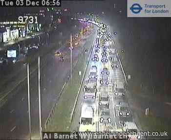 Morning update: Slow traffic on roads and part suspension on Central line