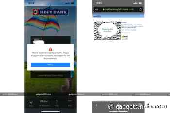 HDFC Bank Net Banking and Mobile Apps Down for Over 24 Hours, Company Blames 'Technical Glitch'