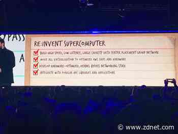 AWS wants to reinvent the supercomputer, starting with the network