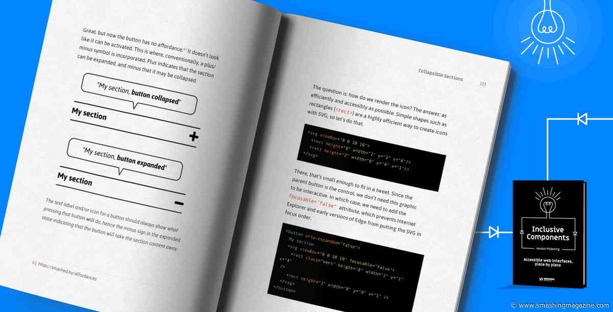Meet “Inclusive Components”: Accessible, Bulletproof Front-End Patterns