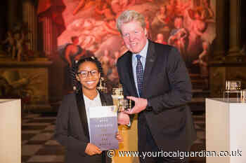 Wimbledon girl proves an 'exceptional young changemaker' winning award in memory of Princess Diana