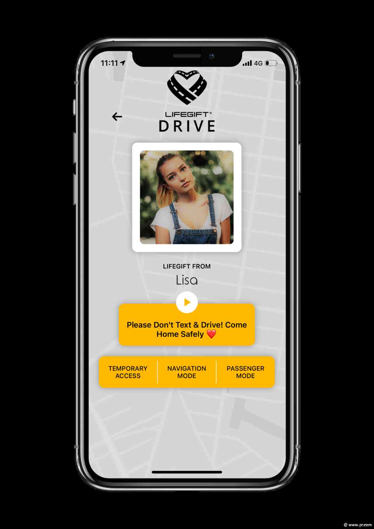 LifeGift® DRIVE: Smartphone Distraction Alert System for Drivers & Pedestrians