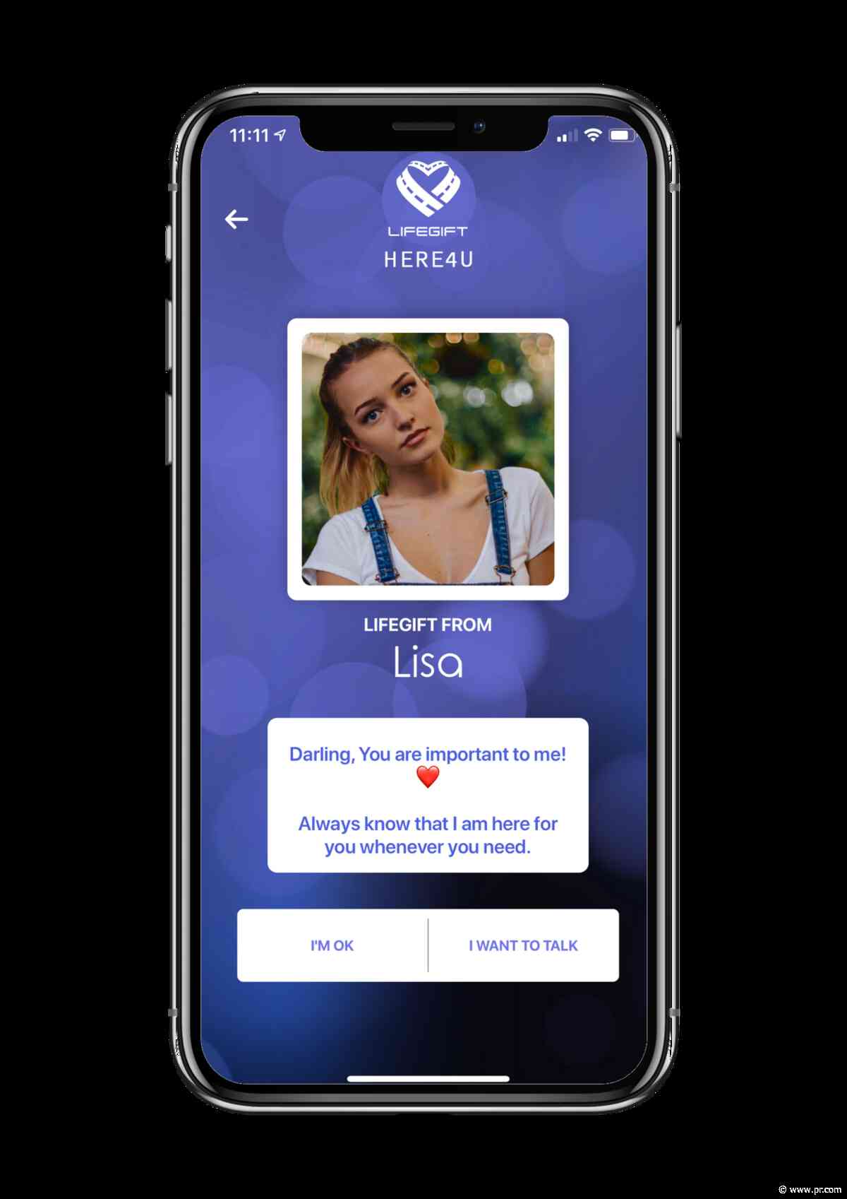 LifeGift® HERE4U – Mental Health & Loneliness Support for Loved Ones