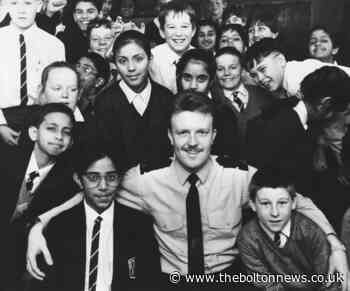 LOOKING BACK: Local police meet Hayward school pupils in 1990