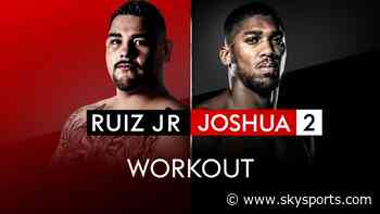 WATCH LIVE: Ruiz vs Joshua public workout