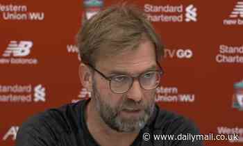 Jurgen Klopp says Liverpool prepared to swoop for new players in January transfer window