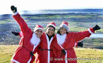 Hike the Pike returns: Santas raise thousands for Bolton Hospice