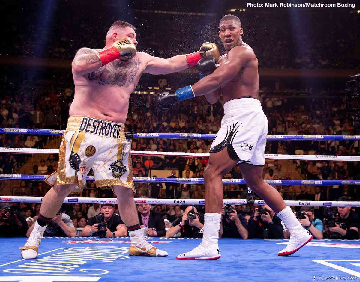 Ruiz gegen Joshua: SPORT1 mit Countdown-Sendung und Zusammenfassung im Free-TV